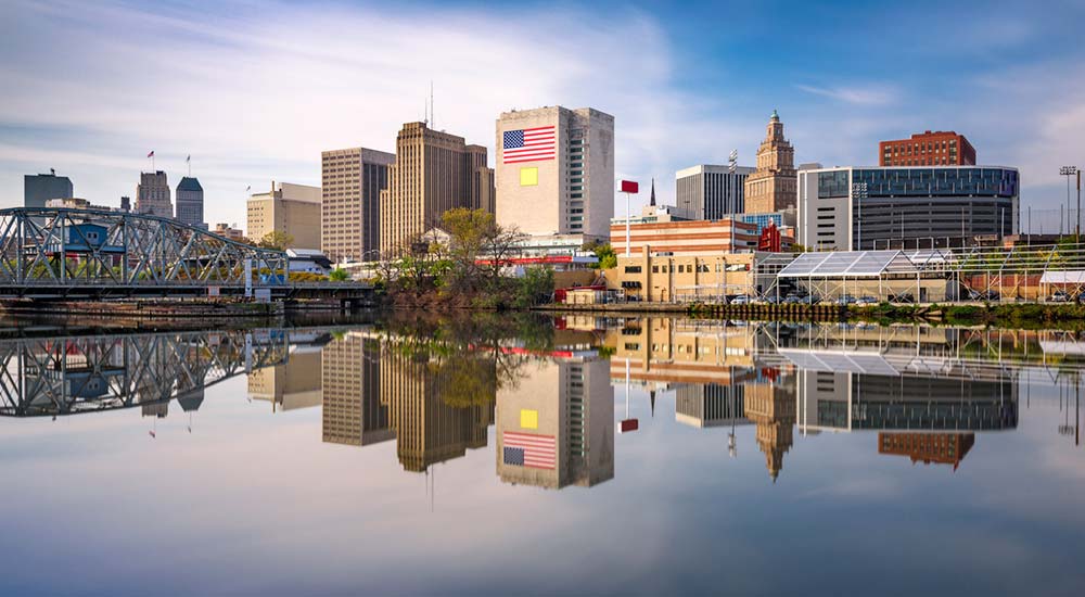 Newark NJ skyline