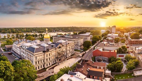 aerial view of Trenton