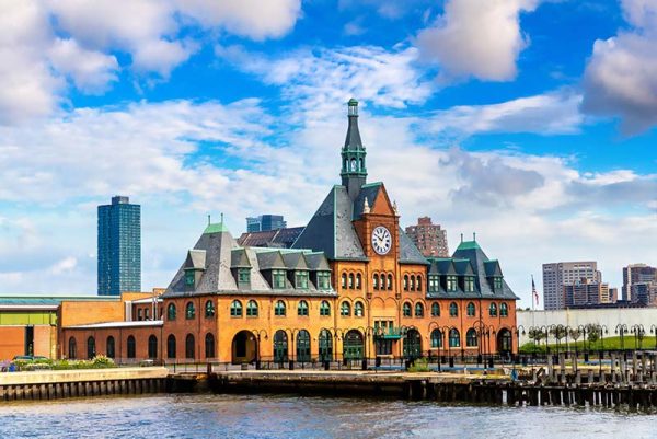 Central Railroad Station terminal in NJ